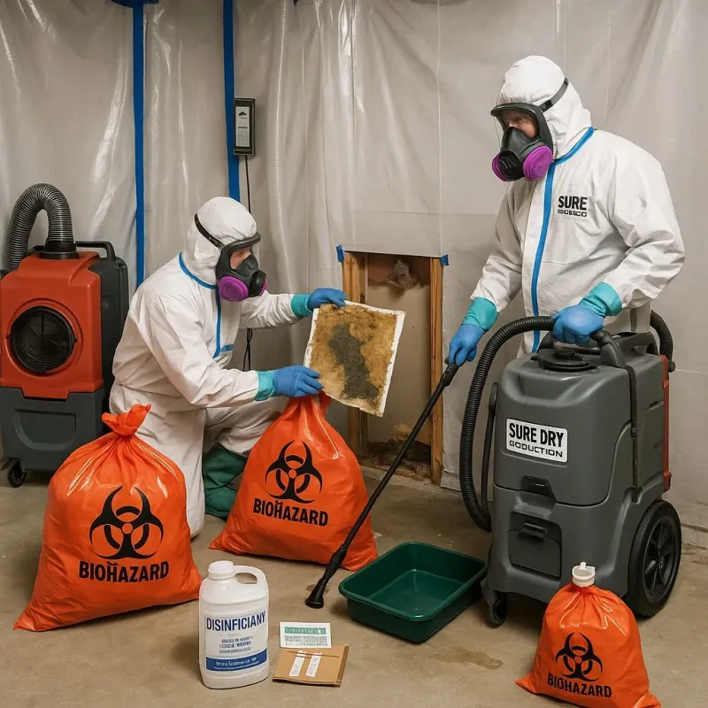 Contaminated Water Handling Protocols process in Markham, TX