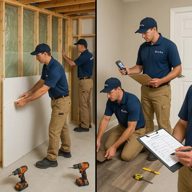 Repairs and Reconstruction process in Markham, TX