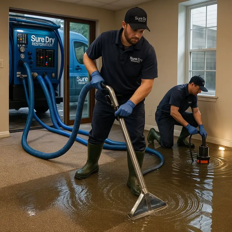 Water Extraction and Removal process in Markham, TX